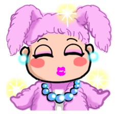 Costume Baniko(gesture)3 sticker #11946780