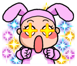 Costume Baniko(gesture)3 sticker #11946781