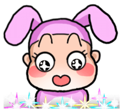 Costume Baniko(gesture)3 sticker #11946782