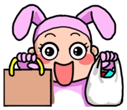 Costume Baniko(gesture)3 sticker #11946783