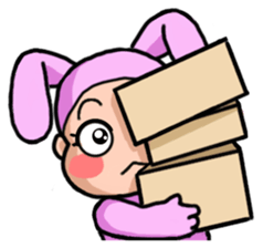 Costume Baniko(gesture)3 sticker #11946784