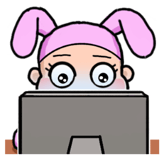 Costume Baniko(gesture)3 sticker #11946785