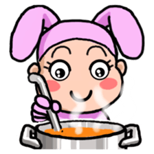 Costume Baniko(gesture)3 sticker #11946789