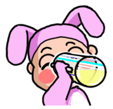 Costume Baniko(gesture)3 sticker #11946791