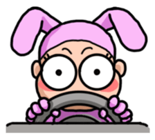 Costume Baniko(gesture)3 sticker #11946797