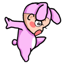 Costume Baniko(gesture)3 sticker #11946801