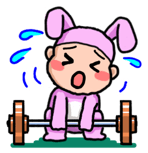 Costume Baniko(gesture)3 sticker #11946802