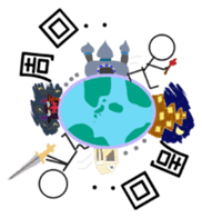 Multiplayer game for Stick Sticker 2 sticker #11946940