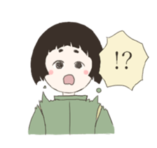 A child of the Heian period sticker #11946985