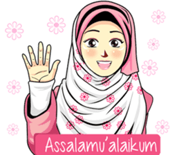 Hijab Raihana sticker #11947566