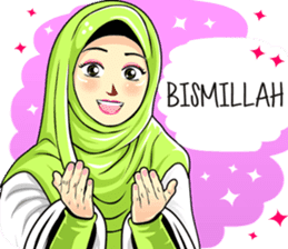 Hijab Raihana sticker #11947570