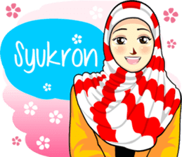 Hijab Raihana sticker #11947571