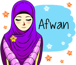Hijab Raihana sticker #11947573