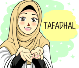 Hijab Raihana sticker #11947577
