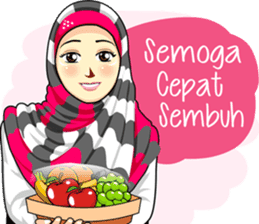 Hijab Raihana sticker #11947578