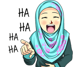Hijab Raihana sticker #11947582