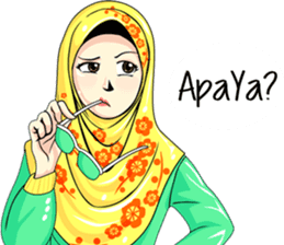 Hijab Raihana sticker #11947584