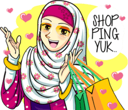 Hijab Raihana sticker #11947585
