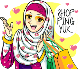 Hijab Raihana sticker #11947585