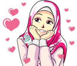 Hijab Raihana sticker #11947586