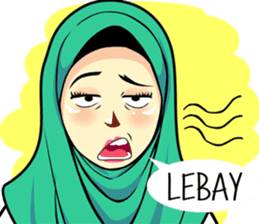 Hijab Raihana sticker #11947589