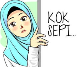 Hijab Raihana sticker #11947590