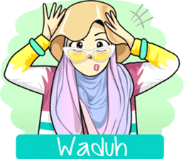 Hijab Raihana sticker #11947592