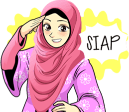 Hijab Raihana sticker #11947594