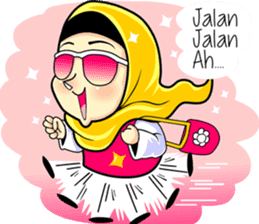 Hijab Raihana sticker #11947597