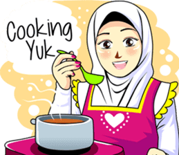 Hijab Raihana sticker #11947599