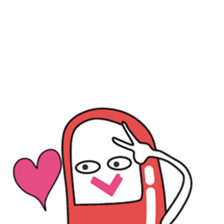 Sticker to be sent to Kan&Suga2(world sticker #11948179