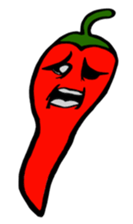 vegetable fruit face sticker #11948296
