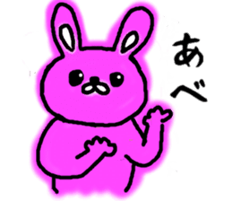 tugaruben rabbit sticker #11948470