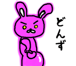 tugaruben rabbit sticker #11948476