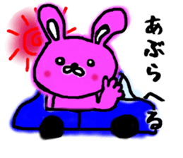 tugaruben rabbit sticker #11948487