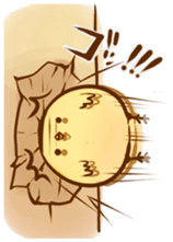Noisy chick sticker #11948985