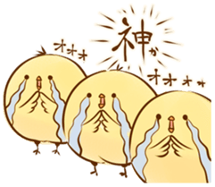 Noisy chick sticker #11948988