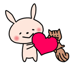 Rabbit and Squirrel's Every day sticker #11949837