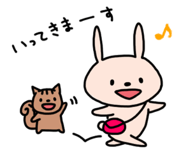 Rabbit and Squirrel's Every day sticker #11949839