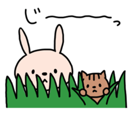 Rabbit and Squirrel's Every day sticker #11949847