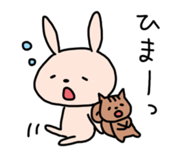 Rabbit and Squirrel's Every day sticker #11949850
