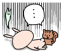 Rabbit and Squirrel's Every day sticker #11949851