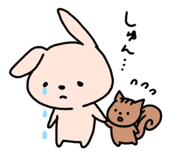 Rabbit and Squirrel's Every day sticker #11949852