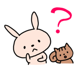 Rabbit and Squirrel's Every day sticker #11949857