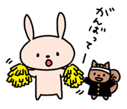 Rabbit and Squirrel's Every day sticker #11949860