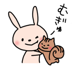 Rabbit and Squirrel's Every day sticker #11949863