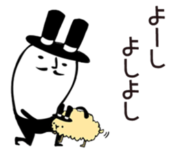 Baron rabbit2 sticker #11949923