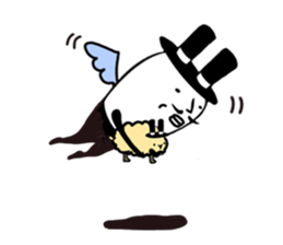 Baron rabbit2 sticker #11949924