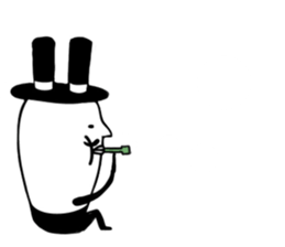 Baron rabbit2 sticker #11949929