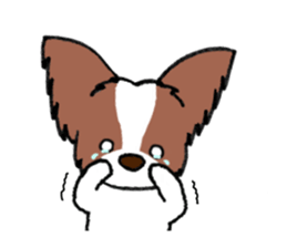 the dogs happened to come sticker #11950087